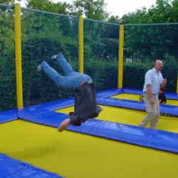 Trainer des Trampolin-Verein MA 2